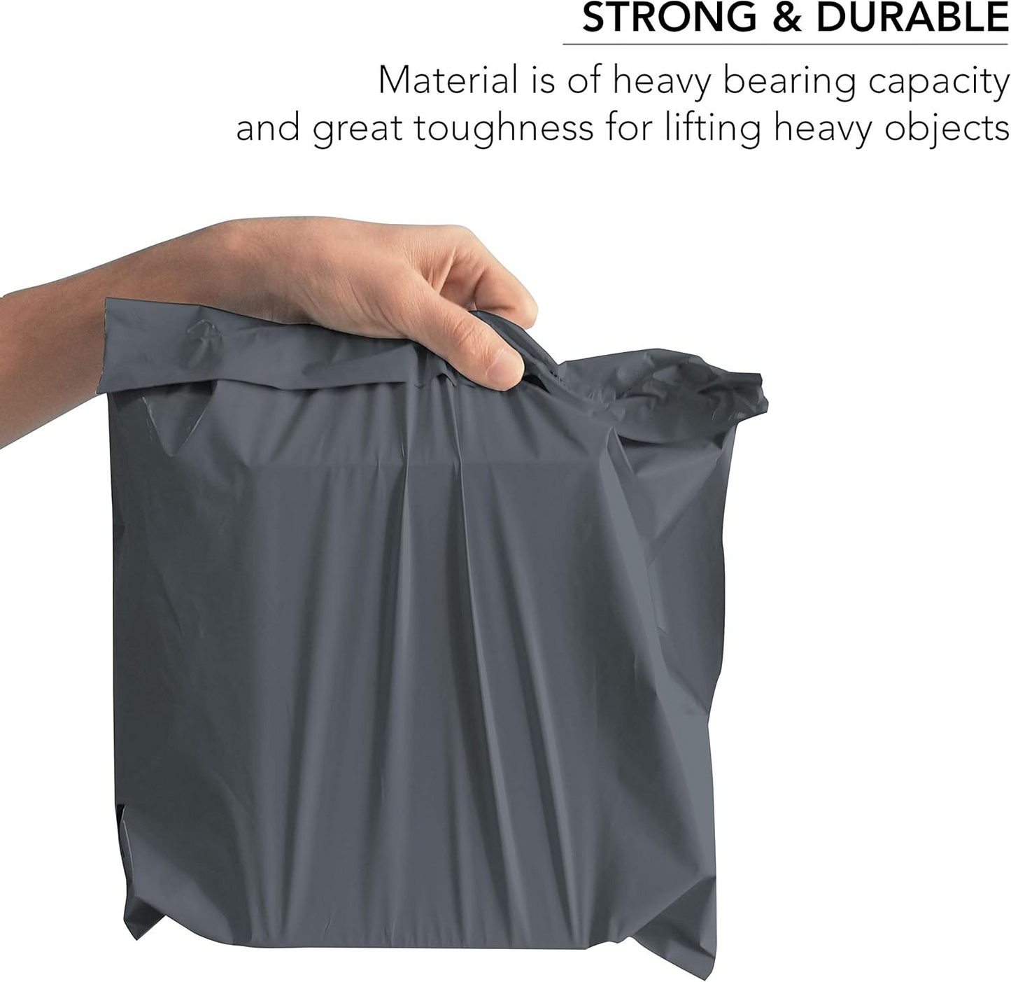 5 x Strong Large Gray Mailing Postal Postage Bags 19" x 29"